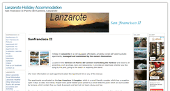 Desktop Screenshot of lanzarotestudio.com